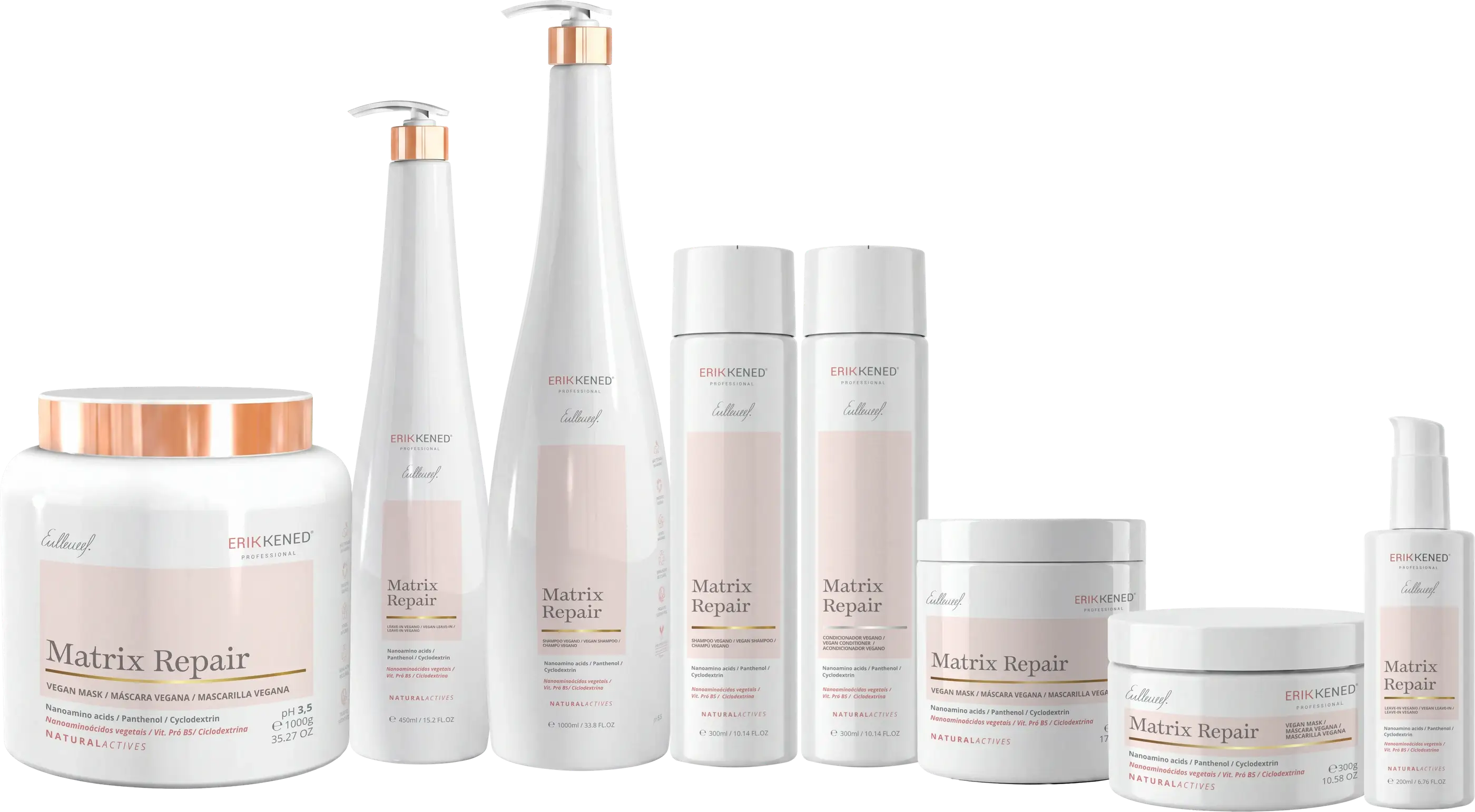 Família de produtos Matrix Repair — Erik Kened Professional